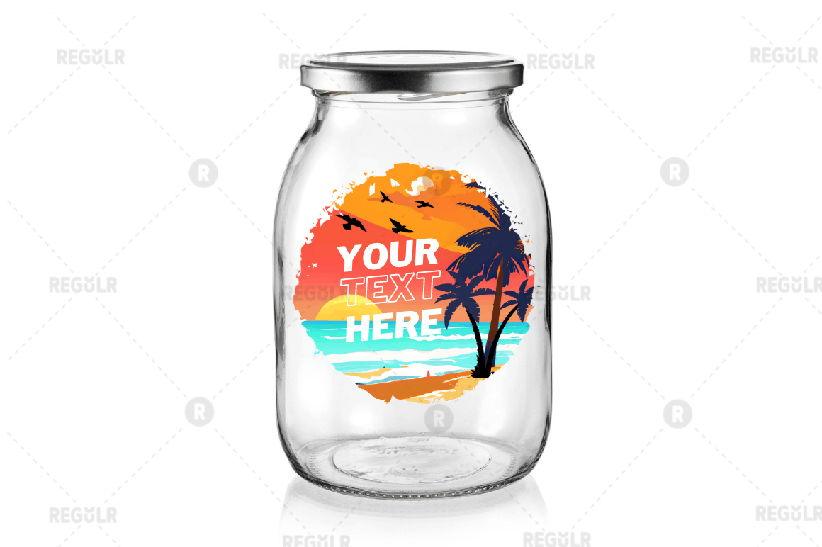 Beach Sunset Watercolor Sublimation Bundle
