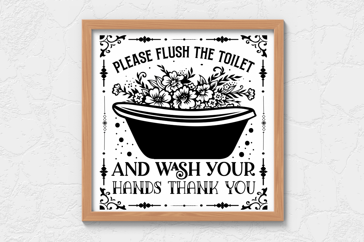 Bathroom Signs SVG Bundle