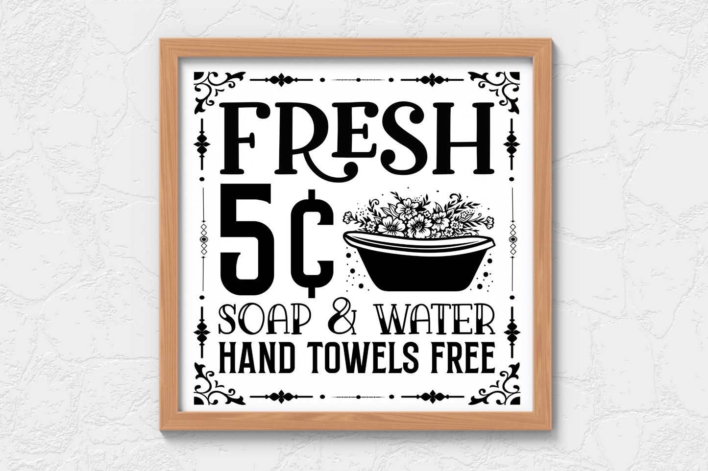 Bathroom Signs SVG Bundle