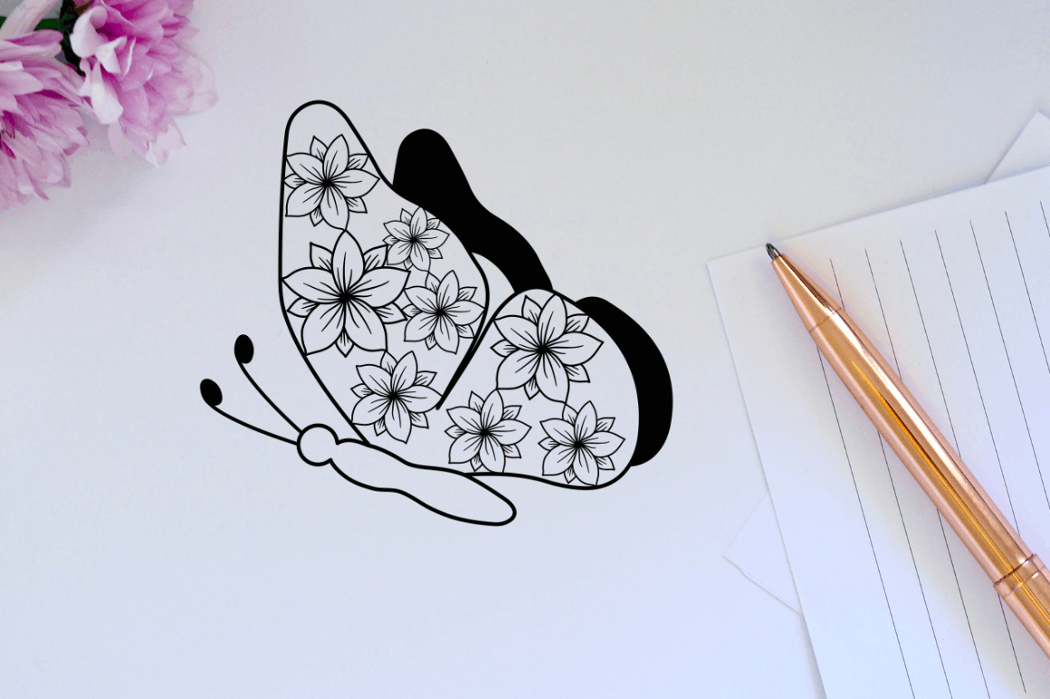 Layer Paper Cut Butterfly SVG Bundle