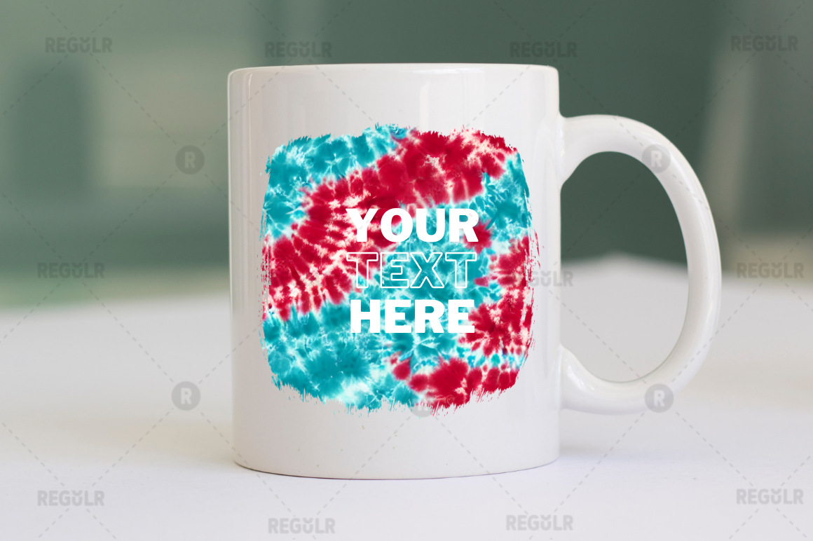 Tie Dye Sublimation Background Bundle