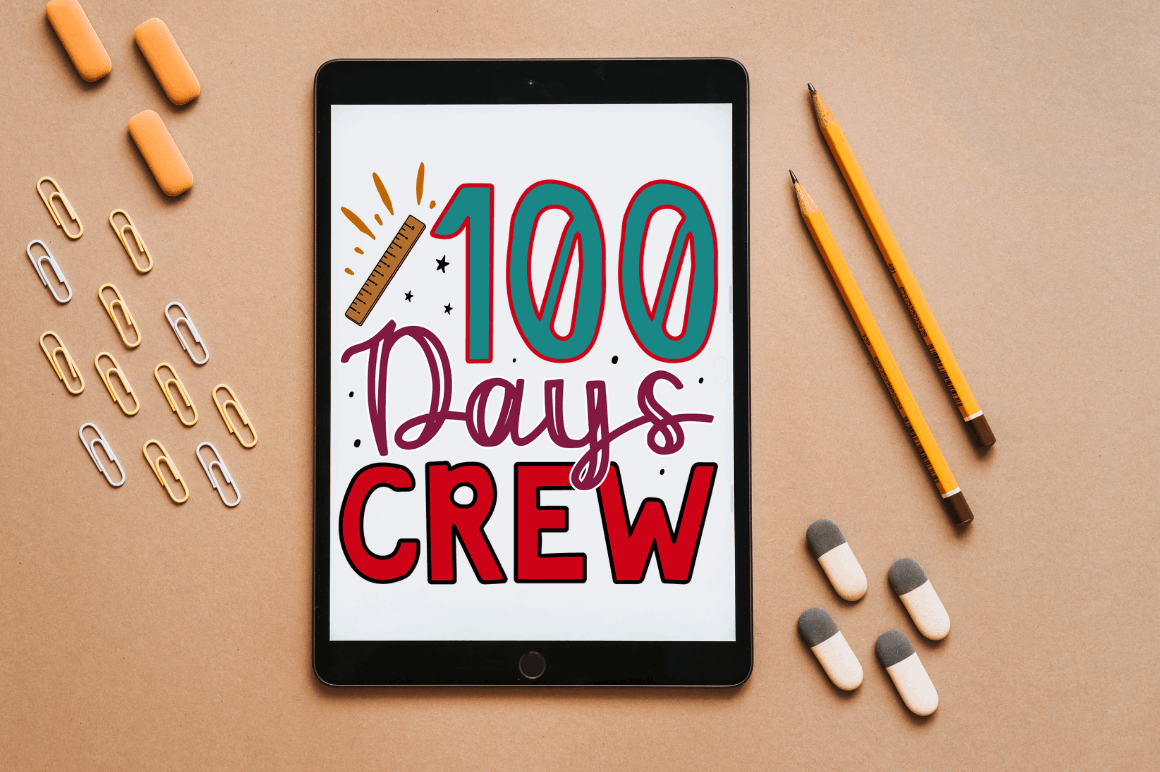 100 Days Of School  Svg Bundle
