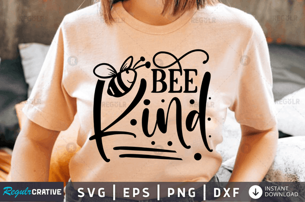 Bee kind SVG Cut File, Workout Quote