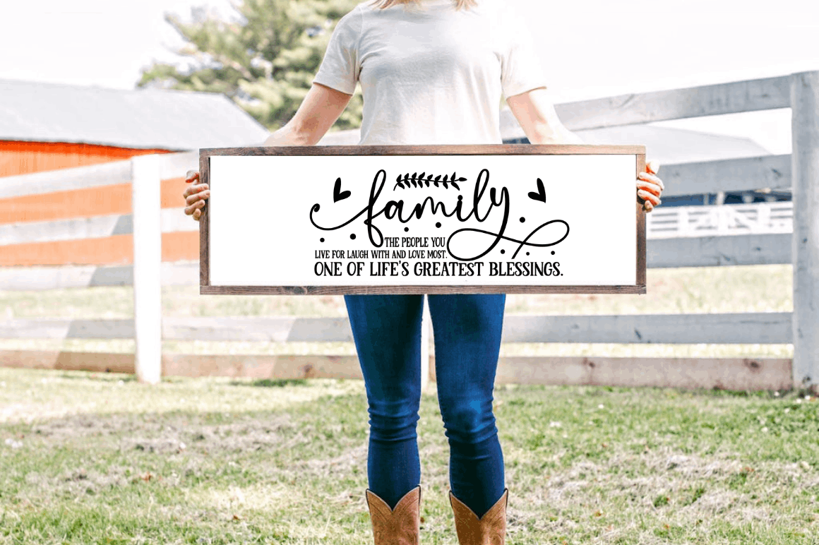 Family Sign SVG Bundle