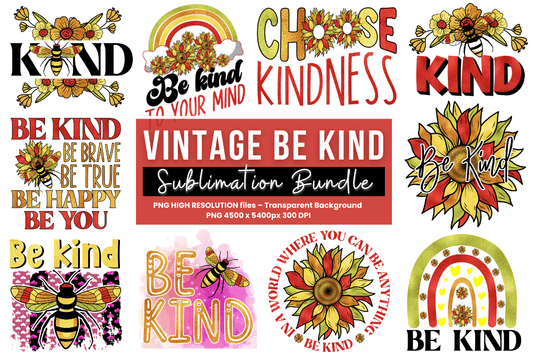 Be Kind Sublimation Bundle