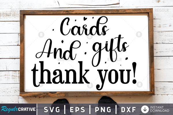 Cards & gifts thank you svg cricut Instant download cut Print files