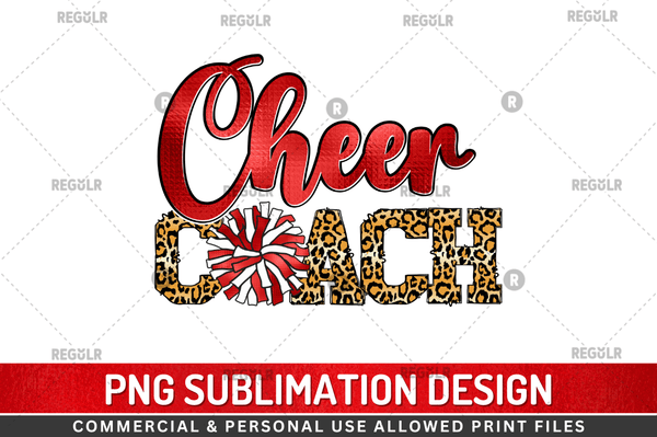 Cheer Coach Tshirt Sublimation PNG, Tshirt PNG File, Sassy Sayings PNG