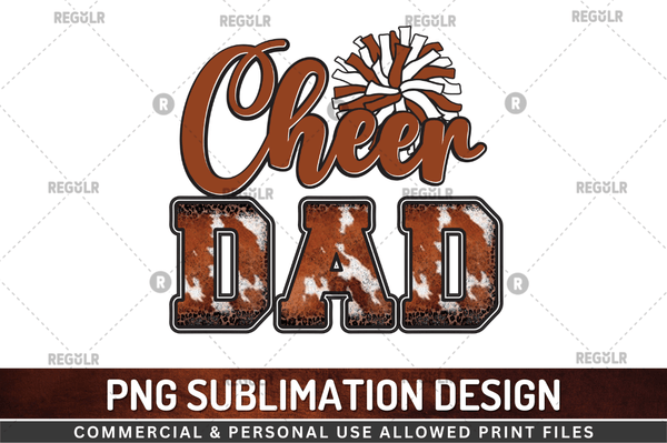 Cheer dad Tshirt Sublimation PNG, Tshirt PNG File, Sassy Sayings PNG