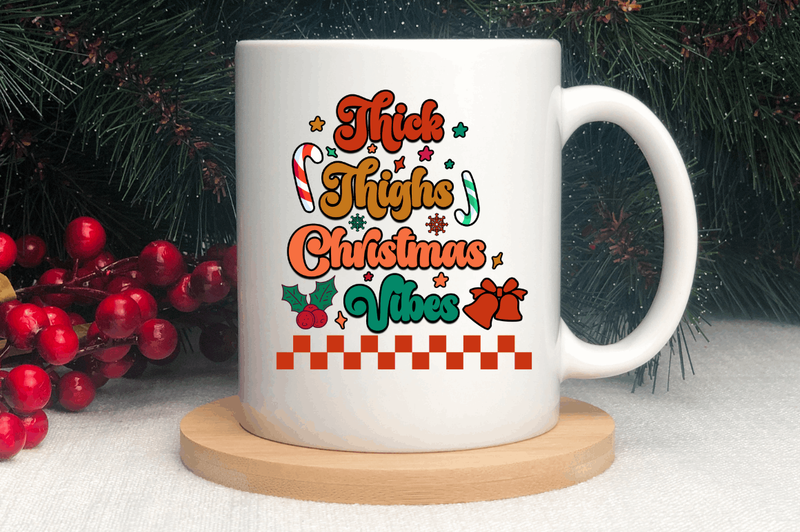 Retro Christmas Sublimation Bundle