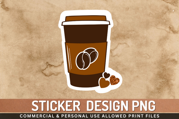 Coffee Sticker Png Design stuff Sticker PNG Design Downloads, PNG Transparent