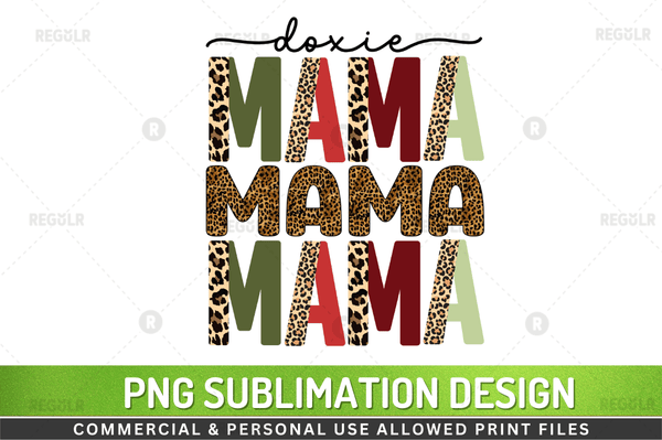 Doxie mama Sublimation Design Dog PNG File