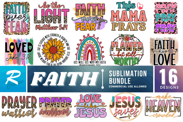 Faith  Sublimation Bundle