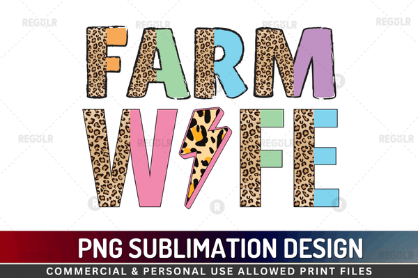 Farm wife Sublimation Design Downloads, PNG Transparent