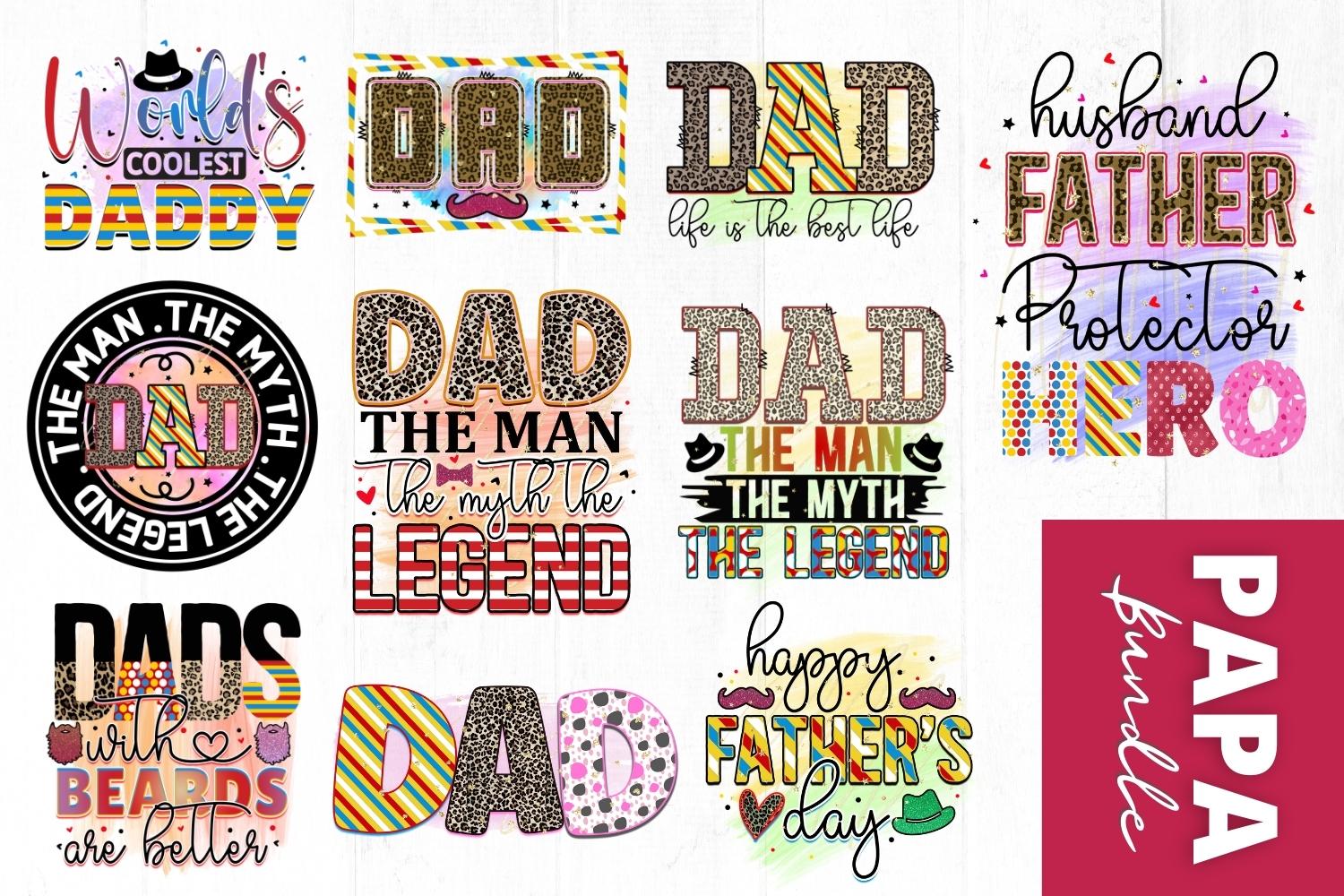 Father's  Day Sublimation Bundle