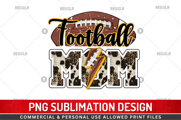 Football Mom Sublimation  PNG Design