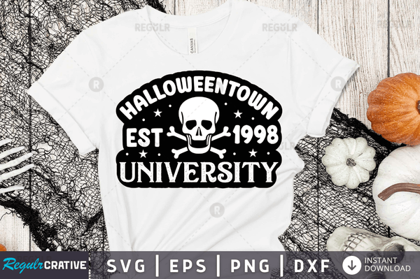 halloweentown est university 1998 Svg Png Dxf Cut Files
