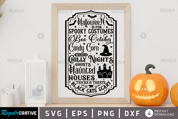 Halloween is for Svg Designs Silhouette Cut Files
