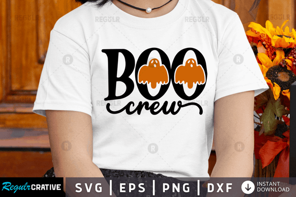 Boo crew Svg Dxf Png Cricut File