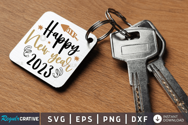 Happy new year 2023 Svg Designs