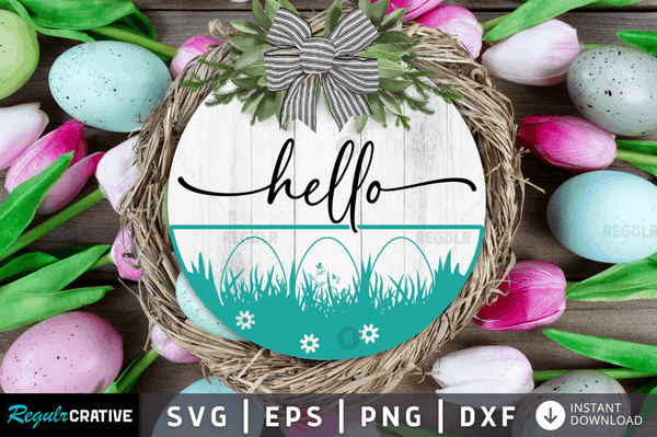 Hello Svg Designs Silhouette Cut Files easter