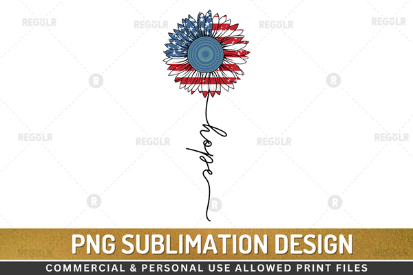 Hope Sublimation Design Downloads PNG