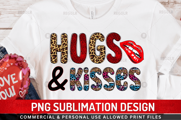 Hugs and kisses Sublimation Design Downloads, PNG Transparent