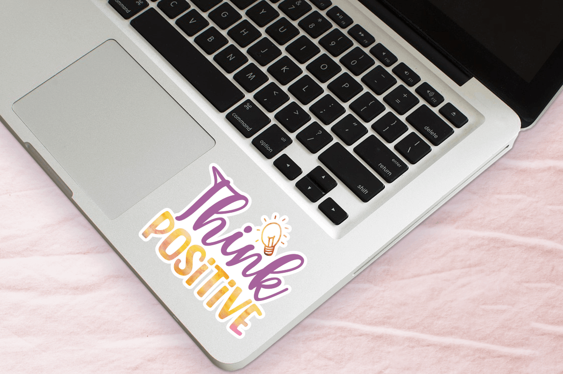 Positivity and Inspirational and sticker bundle