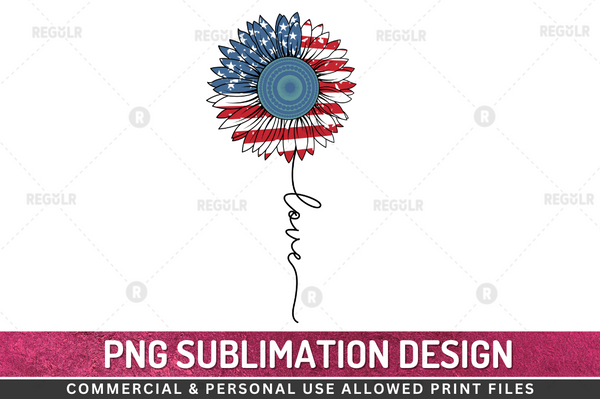 Love Sublimation Design Downloads, 4th of july PNG