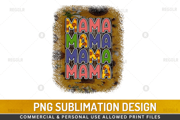 Mama Sublimation Design PNG , Mom PNG