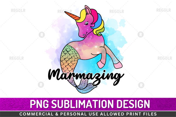 Marmazin Sublimation Design PNG File