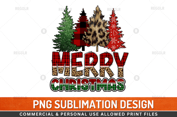 Merry Christmas Sublimation Design PNG File, Christmas saying Quotes Sublimation Design