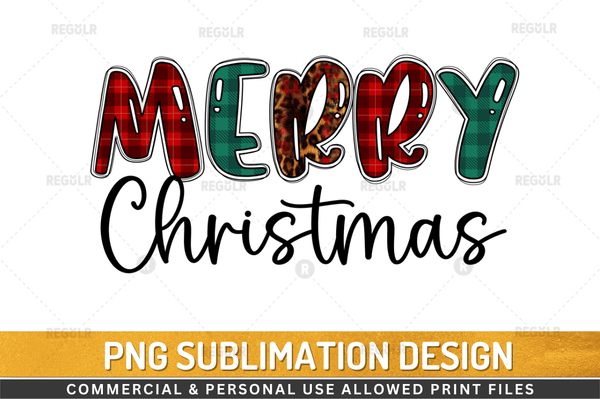 Merry christmas Sublimation Design Downloads, Christmas Design PNG
