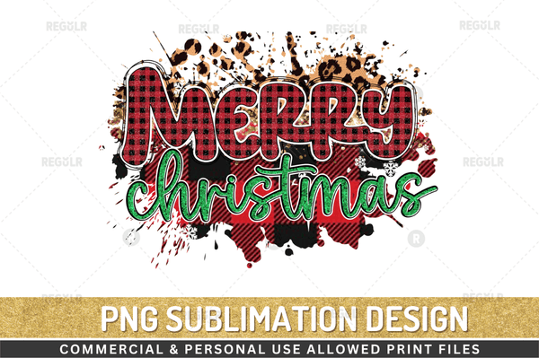 Merry christmas Sublimation Design Downloads, Christmas Sublimation PNG