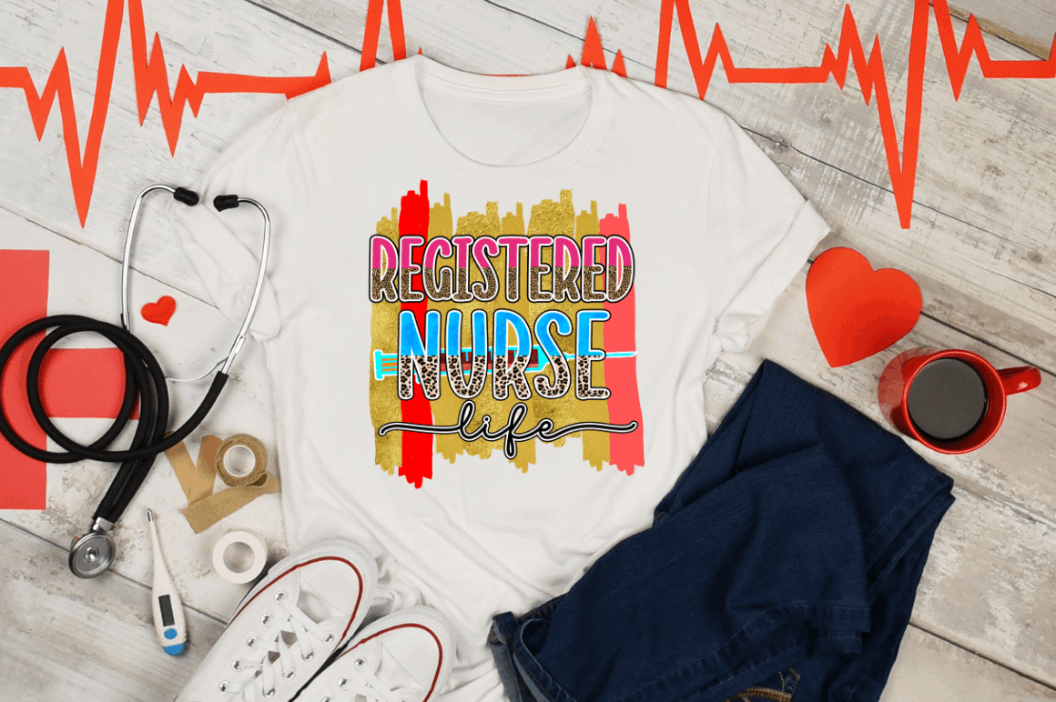 Nurse Sublimation Design Bundle