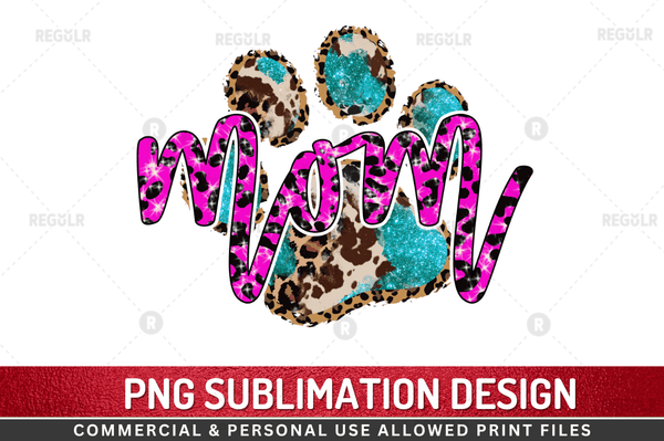 Mom Sublimation Design PNG