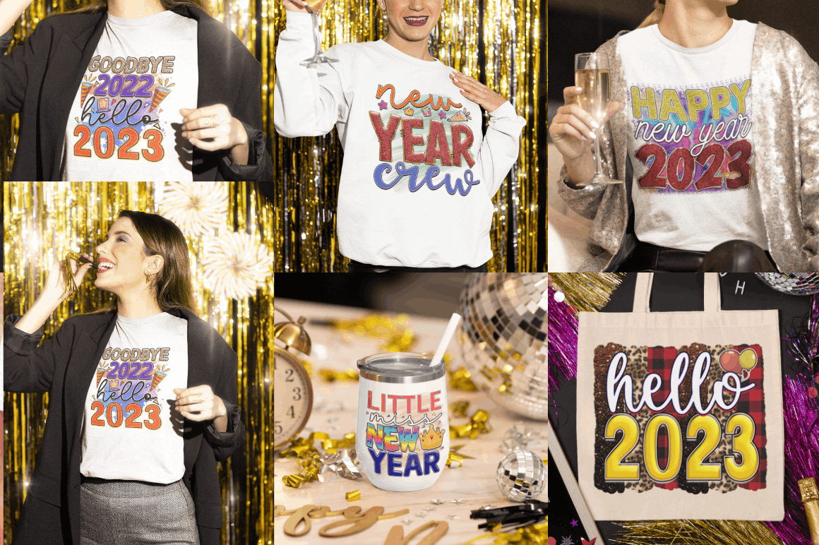New Year Sublimation Bundle