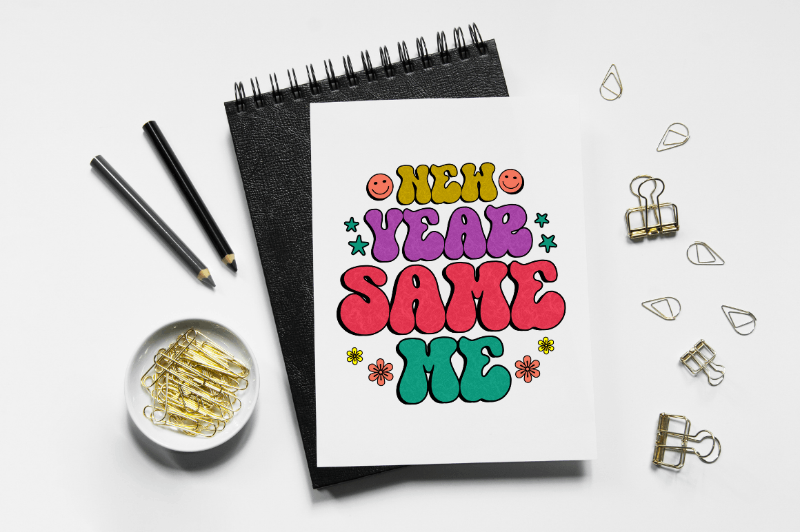 New year Retro Sublimation Bundle