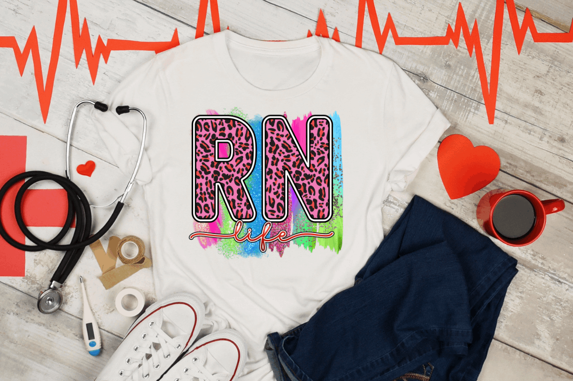 Nurse Sublimation Design Bundle