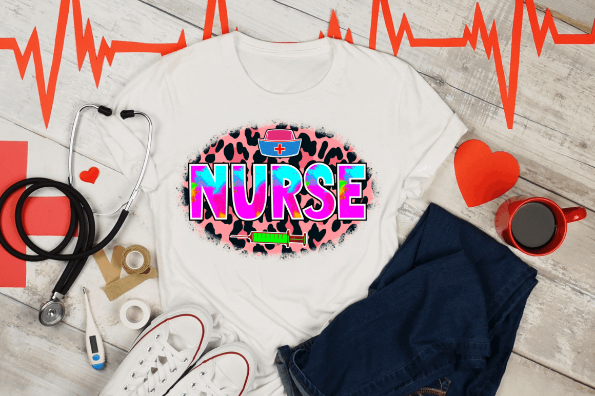 Nurse Sublimation Design Bundle