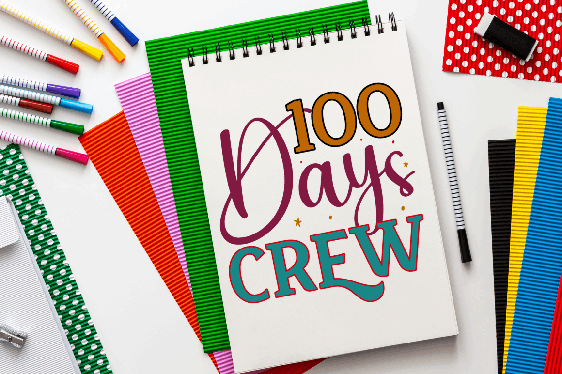 100 Days Of School  Svg Bundle
