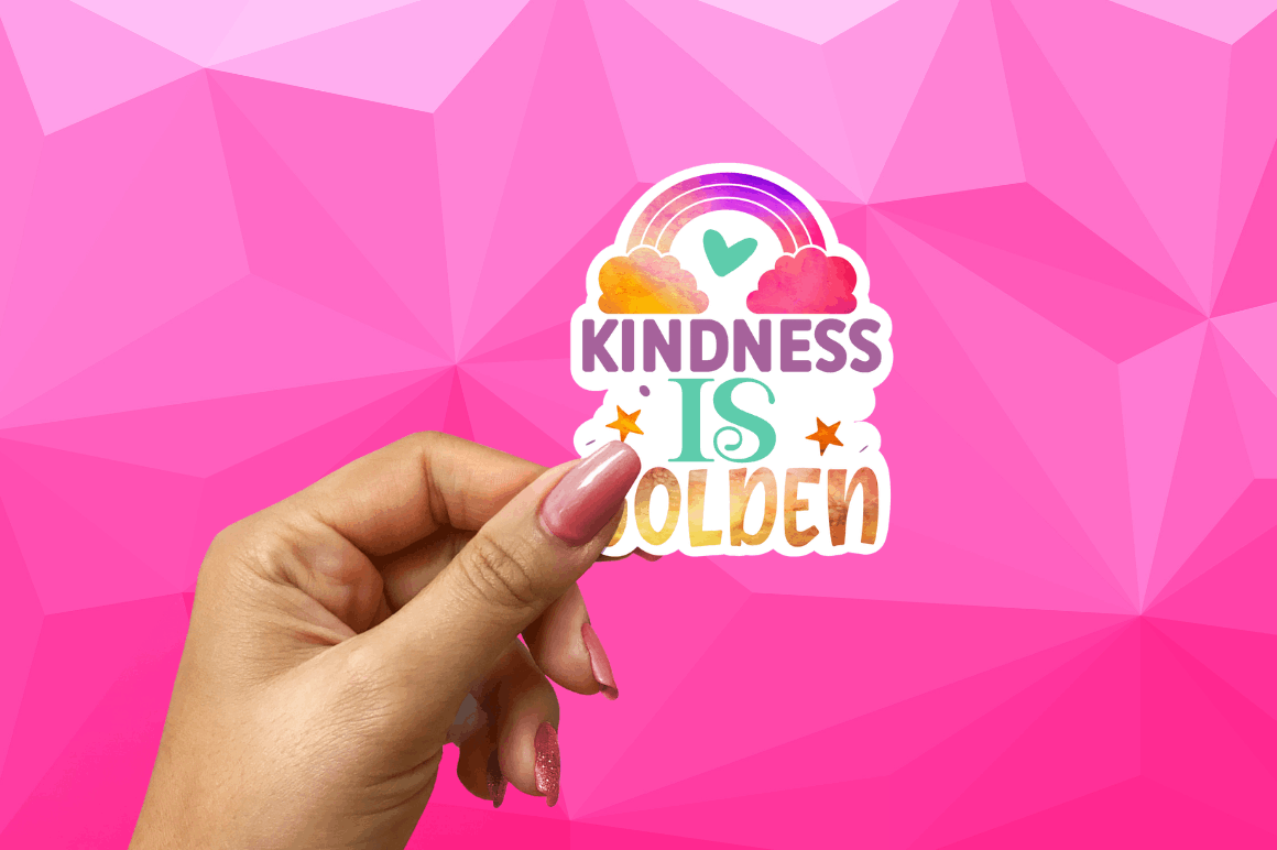 Positivity and Inspirational and sticker bundle