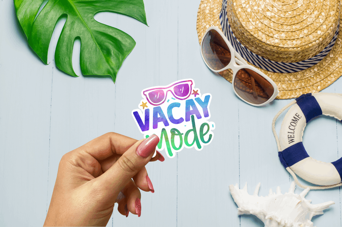 Summer Printable Stickers Bundle
