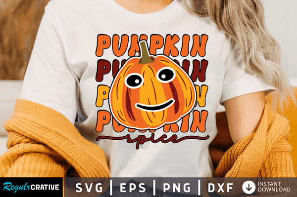 Pumpkin spice Svg Designs Silhouette Cut Files