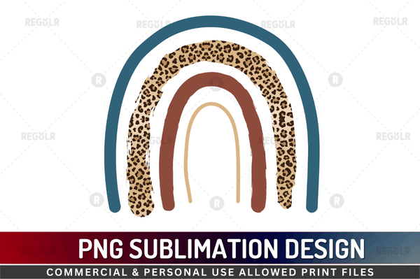 Rainbow Png Design Sublimation Design