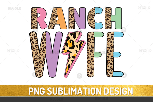 Ranch wife Sublimation Design Downloads, PNG Transparent