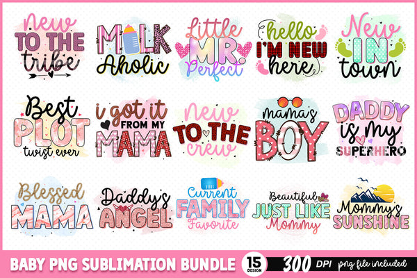 Baby Sublimation Bundle