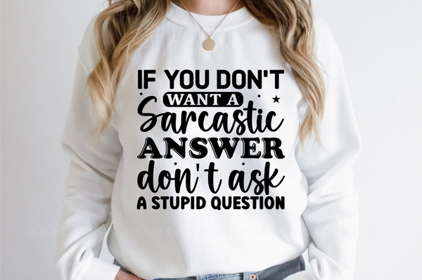 If you don't want a sarcastic SVG