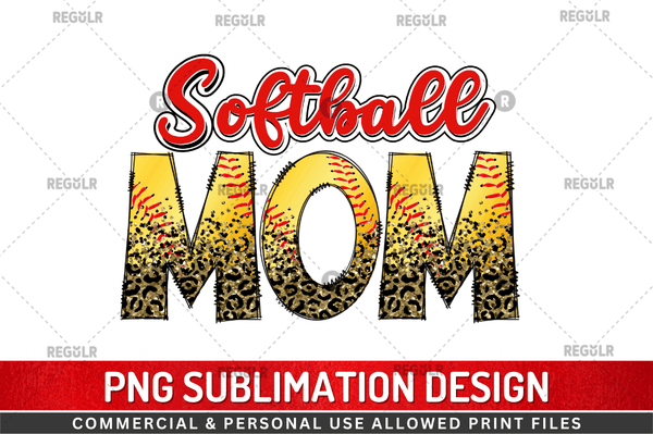 Softball dad Sublimation Design PNG File