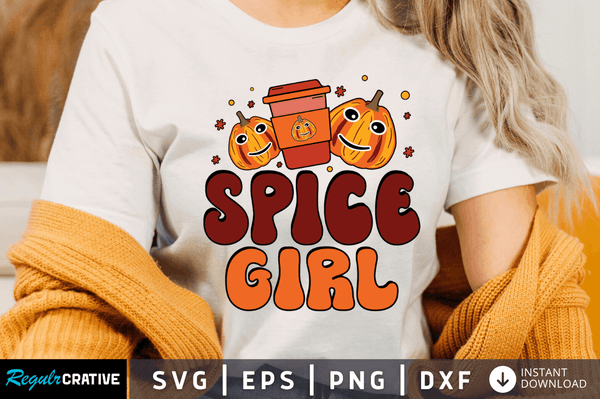 Spice girl Svg Designs Silhouette Cut Files