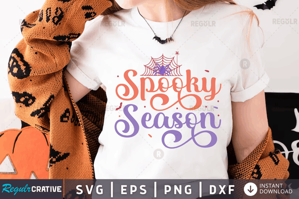 spooky season Svg Png Dxf Cut design s files